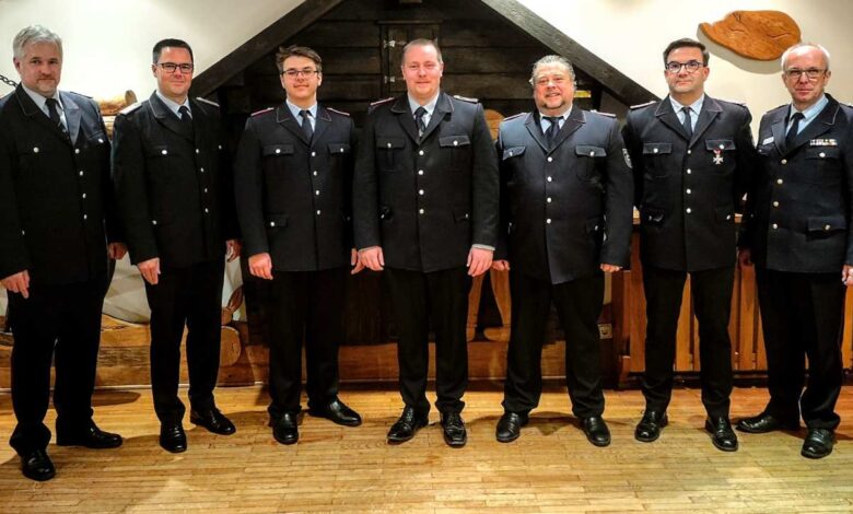 Feuerwehrehrenzeichen Am Bande Verliehen Jahreshauptversammlung Der