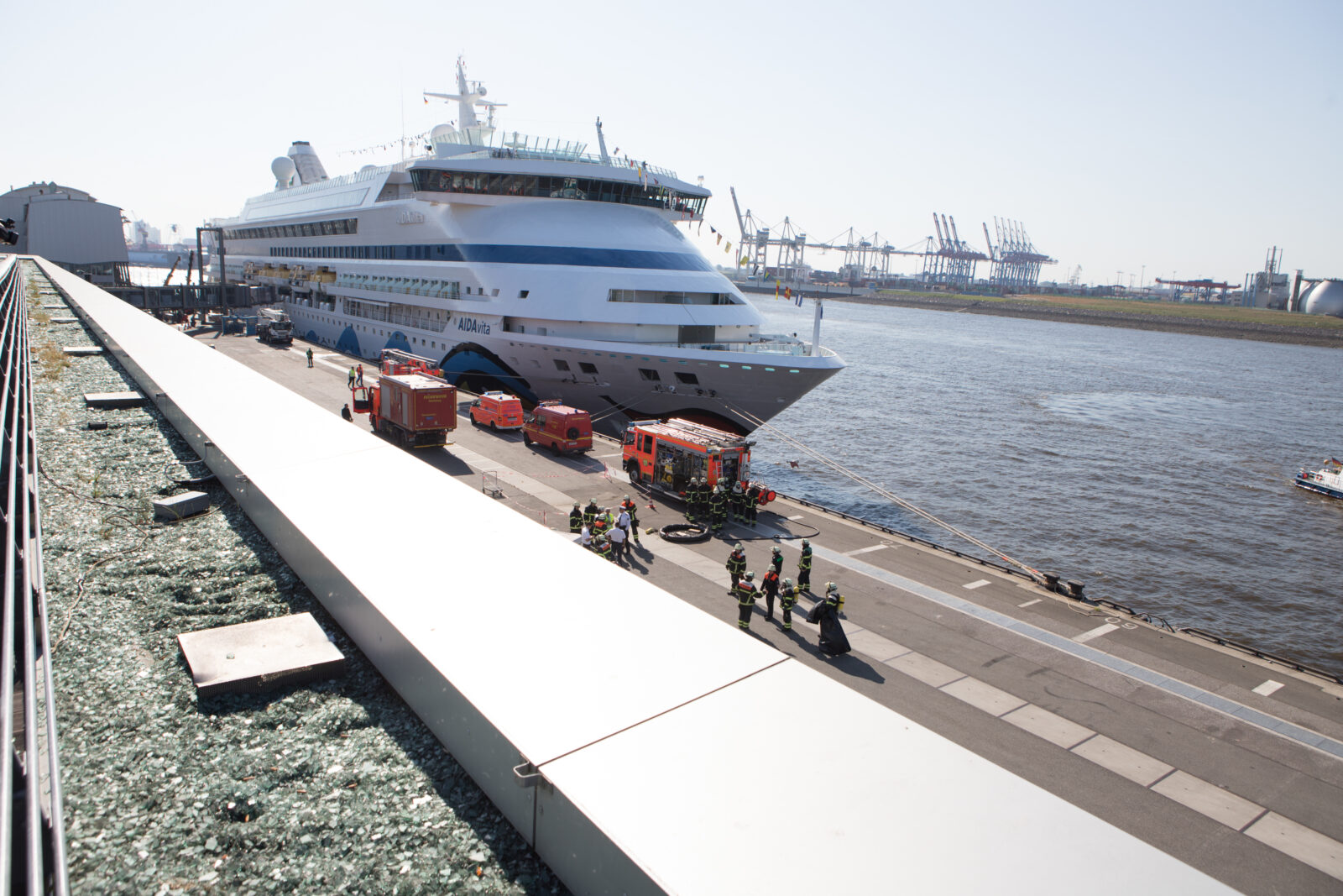 Gefahrstoffeinsatz am Cruise Center II