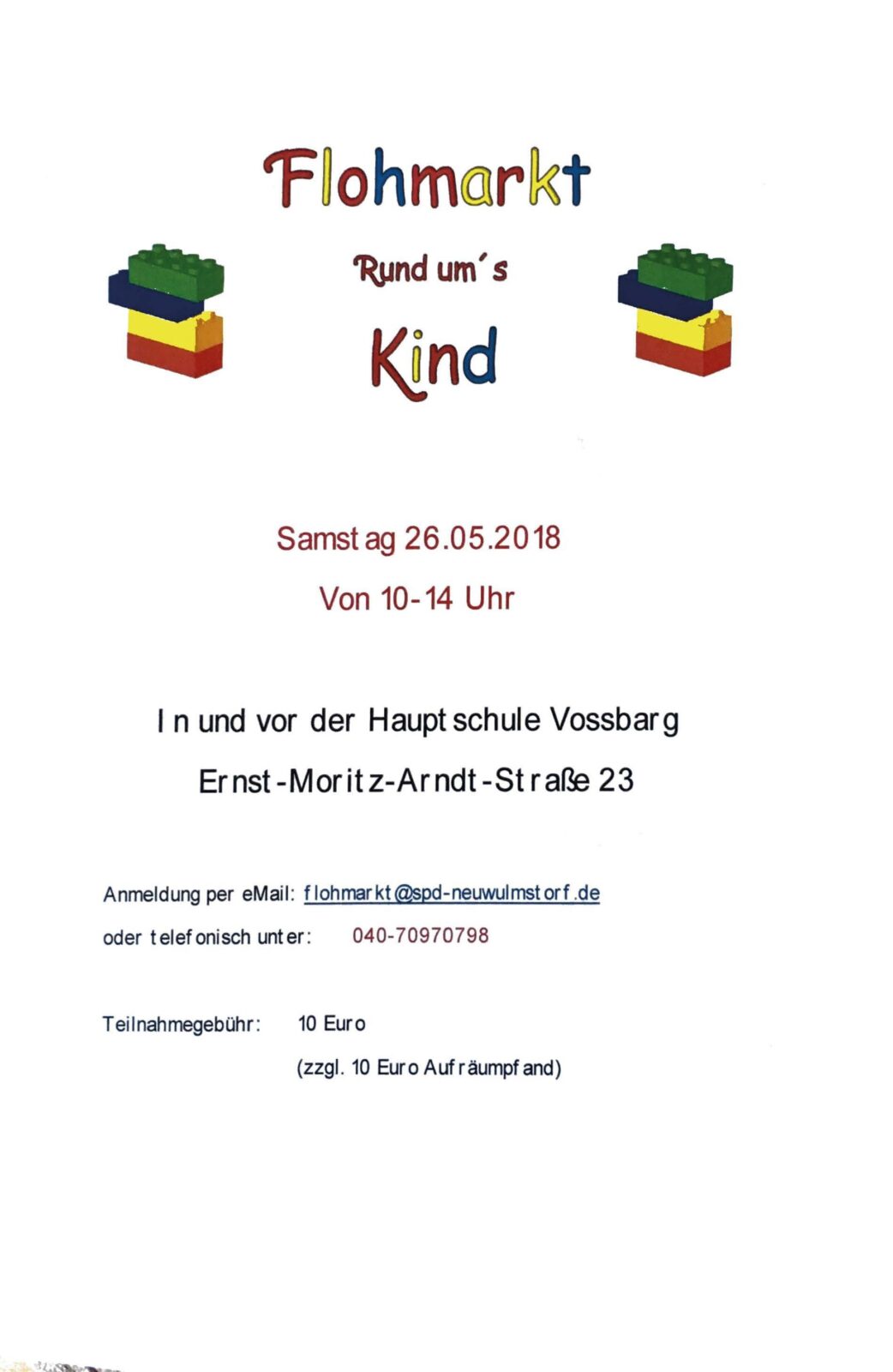 Flohmarkt „Rund ums Kind“ 1 Flohmarkt „Rund ums Kind“