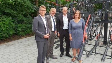Bike + Ride in Neuwiedenthal wurde erheblich ausgebaut