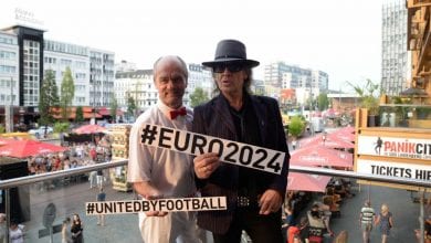 Hamburg-Botschafter: Udo Lindenberg und Corny Littmann engagieren sich auf dem Weg zur UEFA EURO 2024