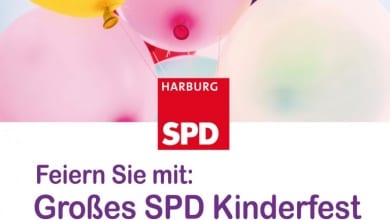 Kinderfest auf dem Harburger Rathausplatz