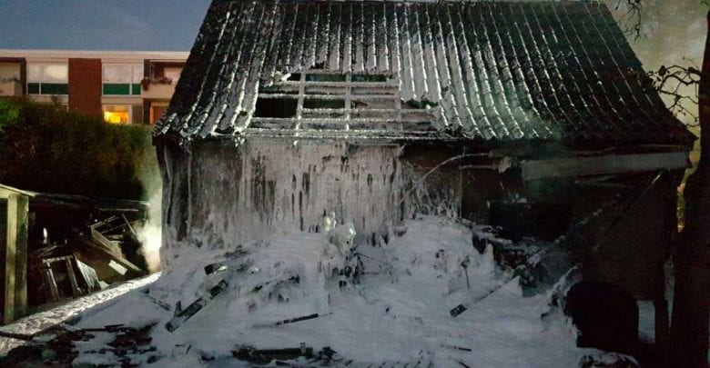 Feuerwehreinsatz in der Königsberger Straße