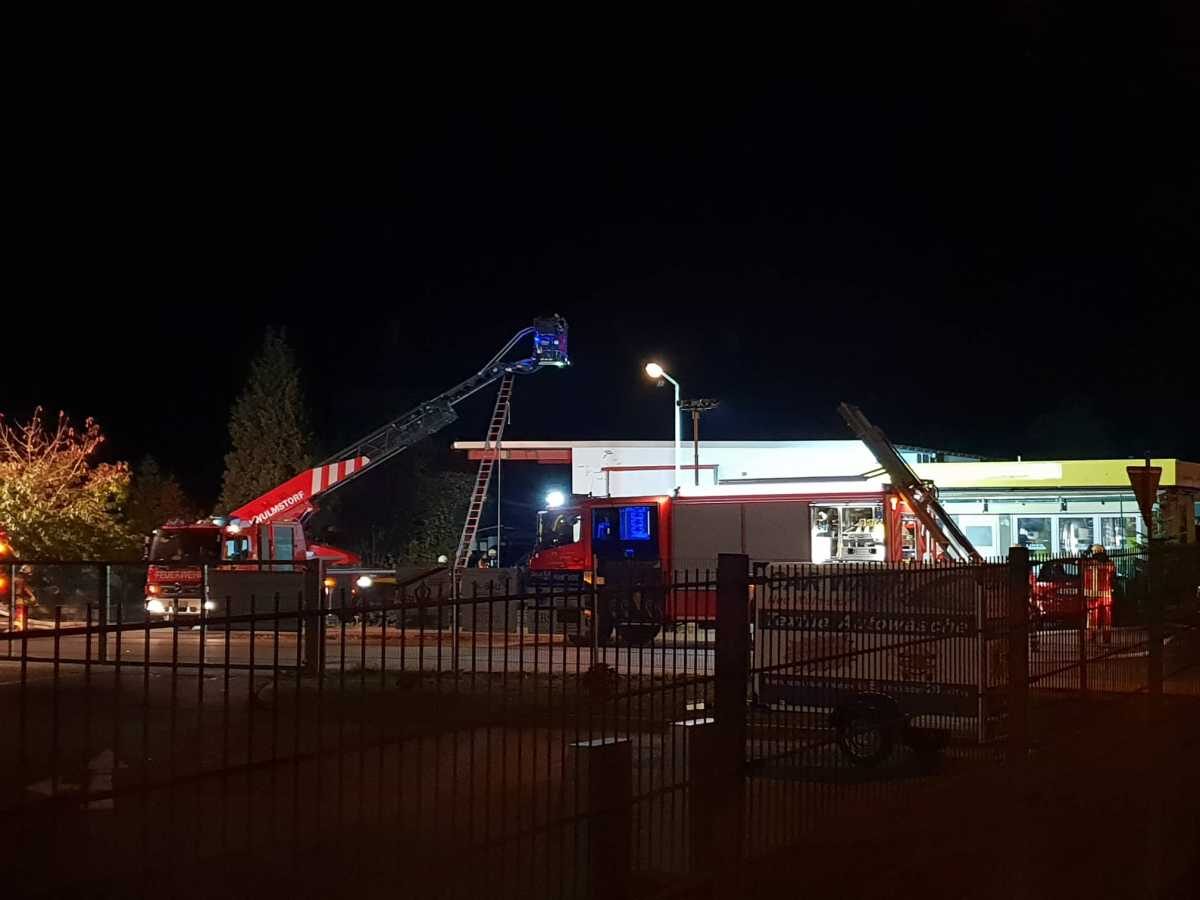 Feuerwehreinsatz im Neu Wulmstorfer Industriegebiet