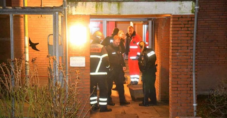 93-jährige gerät in Brand