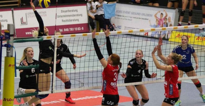 Volleyball-Team Hamburg gewinnt das Weihnachtsspiel gegen Aligse