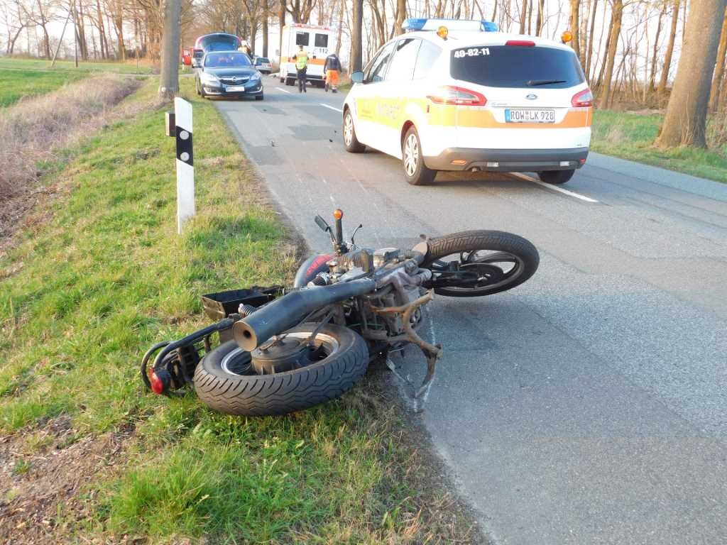 58-jähriger Motorradfahrer bei Unfall tödlich verletzt