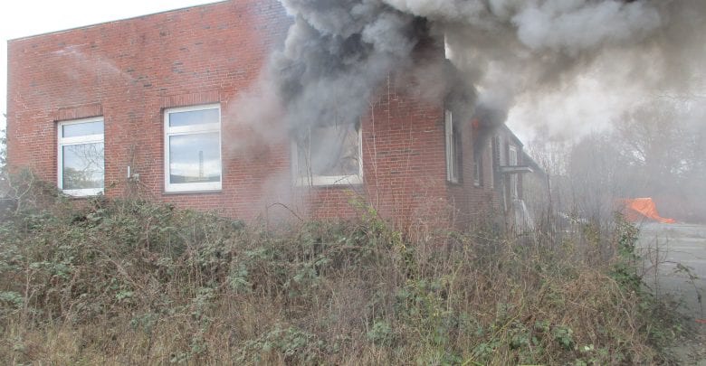 Großalarm für Stader Feuerwehr am Güterbahnhof