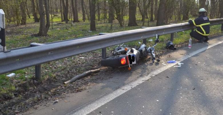 Bei Motorradunfall im Maschener Kreuz schwer verletzt