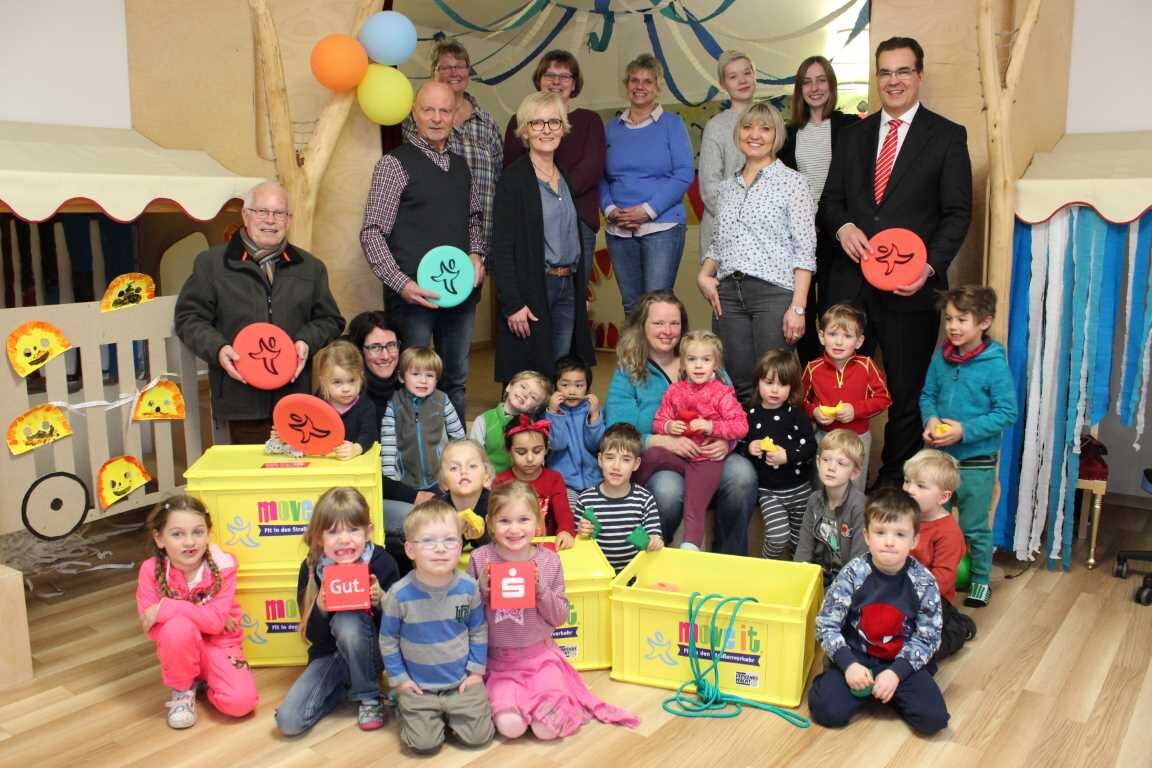 Kindergärten in Buxtehude werden mit „move it-Boxen“ ausgestattet