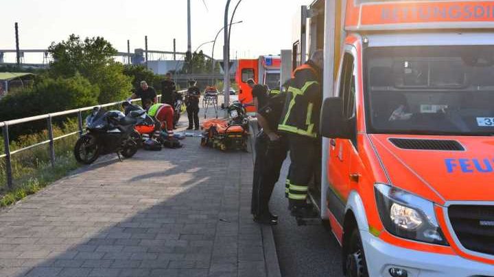 Schwerverletzter nach Motorradunfall