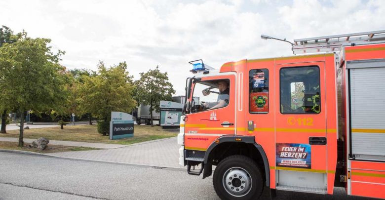 Nach Chemie-Unfall: Weißer Nebel im Gewerbegebiet