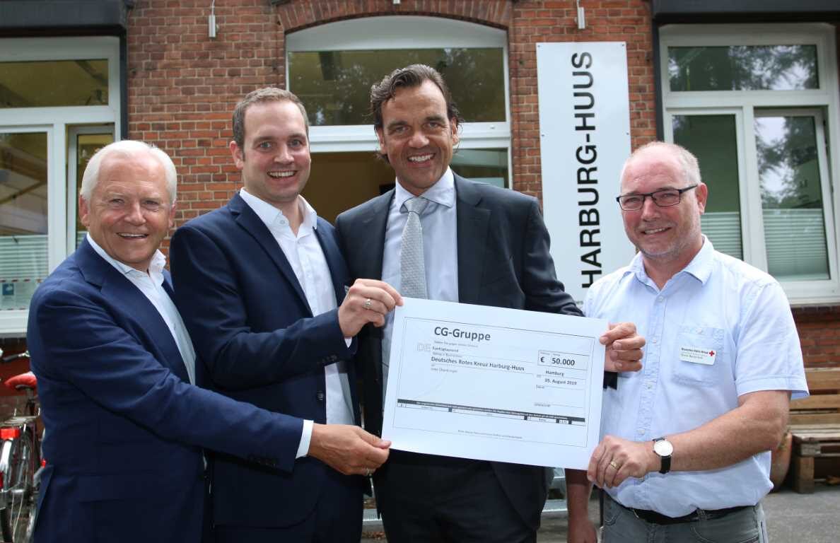 Großspende für das Harburg-Huus: „Gut, dass es dieses Haus gibt“
