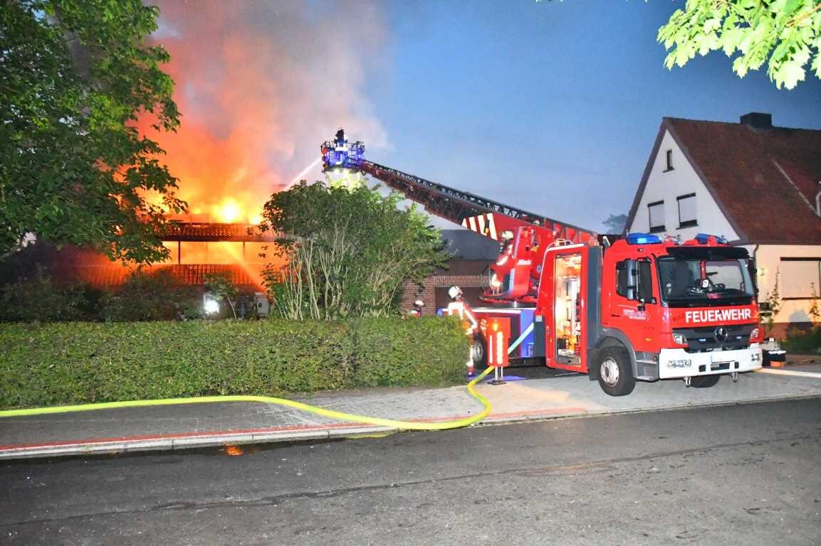 Feuer in Neu Wulmstorf konnte gelöscht werden