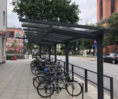 Bike+Ride-Ausbau im Süden Hamburgs schreitet voran