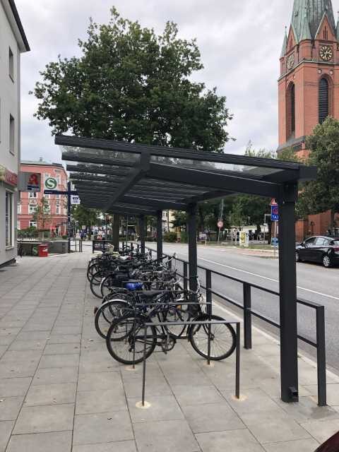 Bike+Ride-Ausbau im Süden Hamburgs schreitet voran