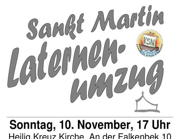 Laternenumzug zum Sankt-Martins-Tag