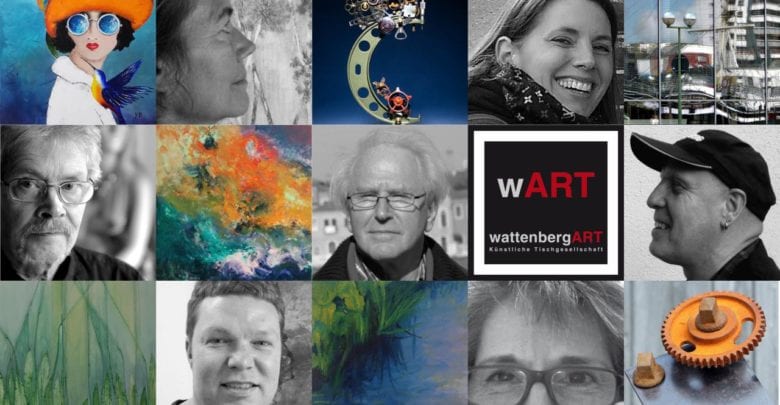 Bilder Fotos und Skulpturen in den Harburg Arcaden
