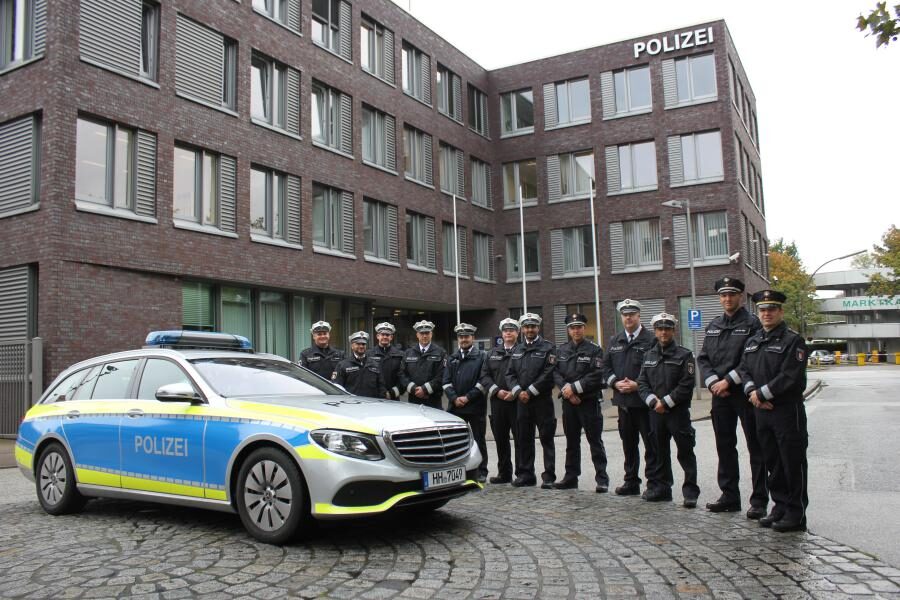 Neue Polizisten treten heute ihren Dienst in Harburg an
