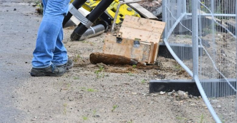 Granatenfund in Neugraben - Sprengung vor Ort geplant