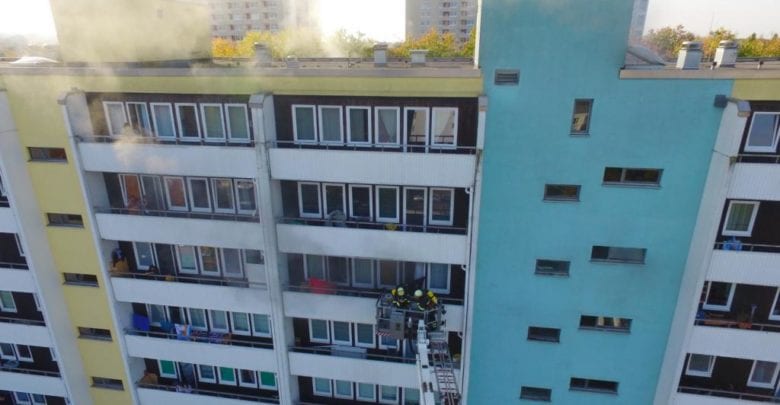 Verletzte Kinder nach Küchenbrand