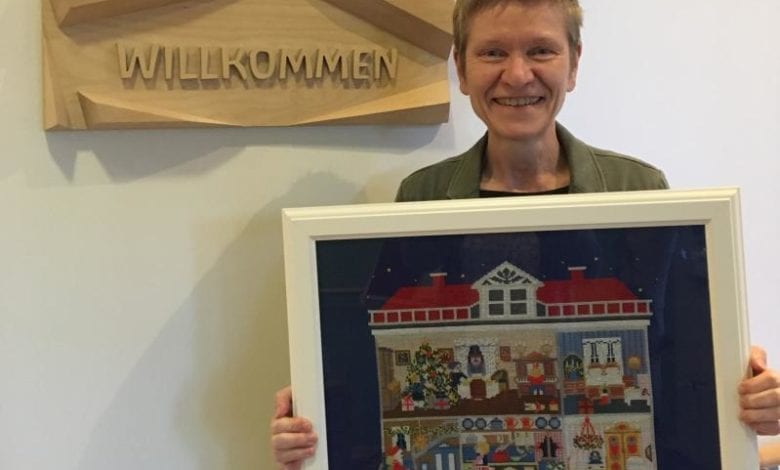 Festlich geschmücktes Hospiz lädt zum Adventsmarkt ein