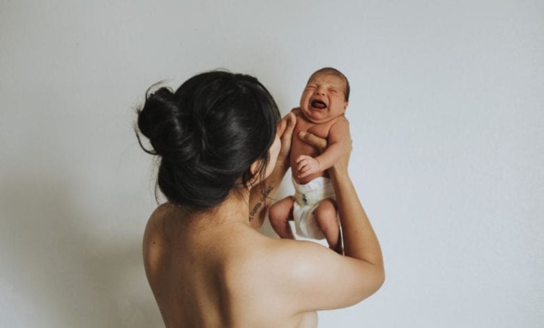Glückwunsch! Baby ist schneller als die Feuerwehr