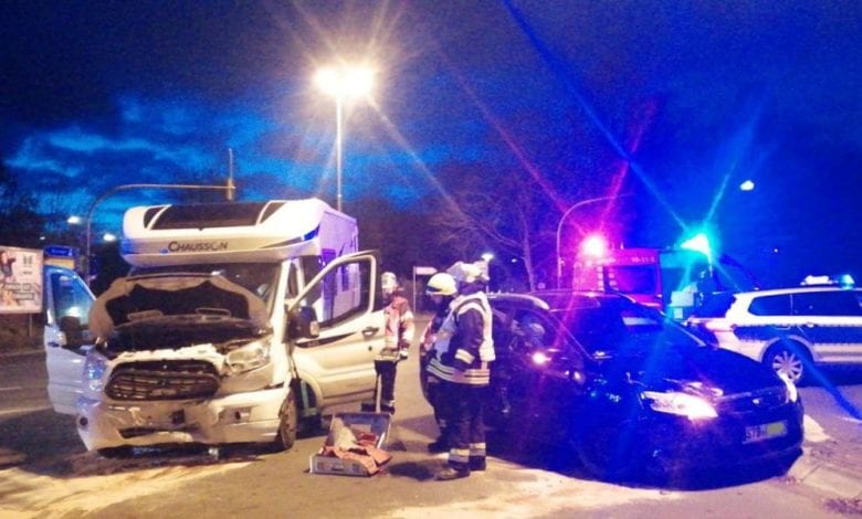 Zwei Verletzte bei Zusammenstoß in Buxtehude