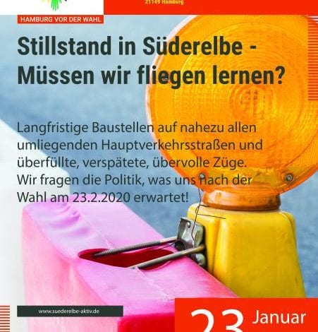Podiumsdiskussion greift Verkehrschaos in Süderelbe auf