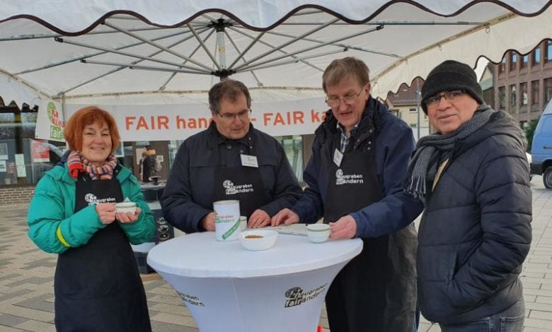 Neugraben fairändern lädt zum fairen Fruchtpunsch ein