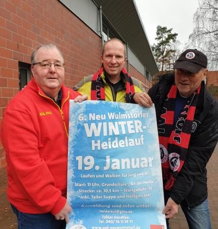 Der 6. WINTER-Heidelauf der DLRG und SPD wird mit dem TVV Schnuppertag komplettiert