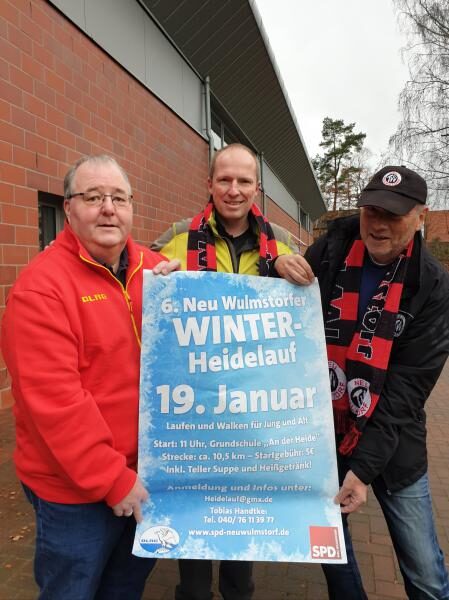 Der 6. WINTER-Heidelauf der DLRG und SPD wird mit dem TVV Schnuppertag komplettiert