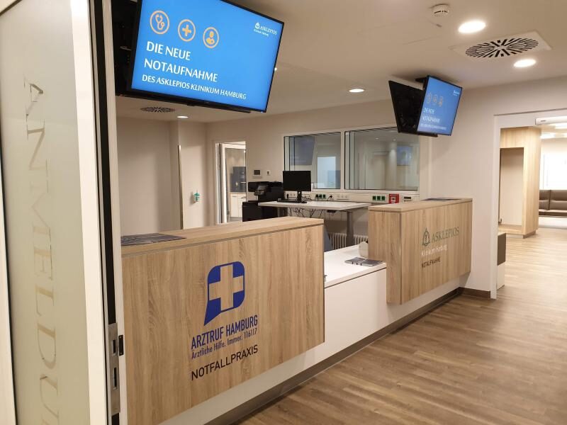 Erweiterte Zentrale Notaufnahme mit integrierter KV-Notfallpraxis eröffnet