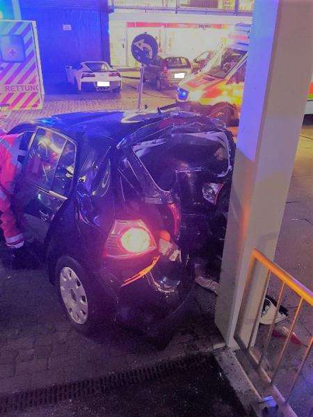 Zwei Verletzte bei Unfall in der Buxtehuder Innenstadt