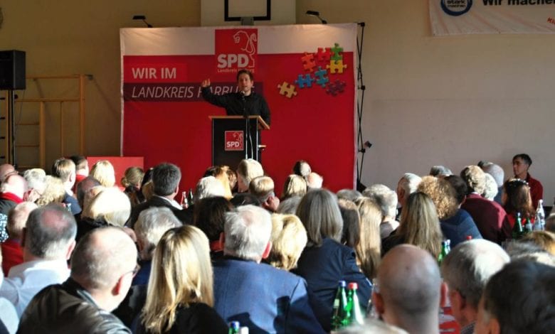 Kevin Kühnert beim Neujahrsempfang der SPD im Landkreis Harburg 4 Kevin Kühnert beim Neujahrsempfang der SPD im Landkreis Harburg
