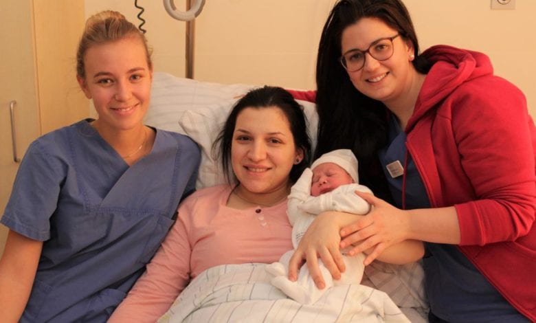 Harburgs Neujahrsbaby Raim hatte es nicht eilig 3 Harburgs Neujahrsbaby Raim hatte es nicht eilig