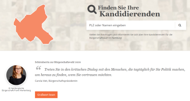 Wähler können alle Kandidierenden zur Bürgerschaftswahl im Internet befragen 7 Wähler können alle Kandidierenden zur Bürgerschaftswahl im Internet befragen