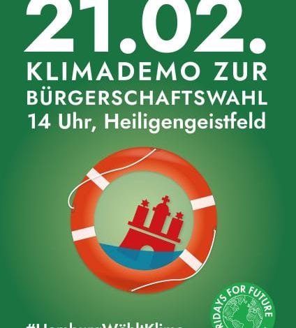 Friday for Future Demo am Freitag rechnet mit 30000 Teilnehmern