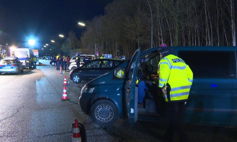 Große Verkehrskontrolle in der Schlenzigstraße