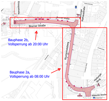 Straßensanierungen rund um die Knoopstraße