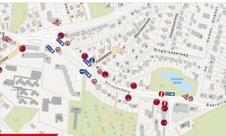 Straßenbauarbeiten: Hier wird es eng in Harburg