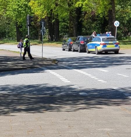 Staus nach Auffahrunfall in Hausbruch