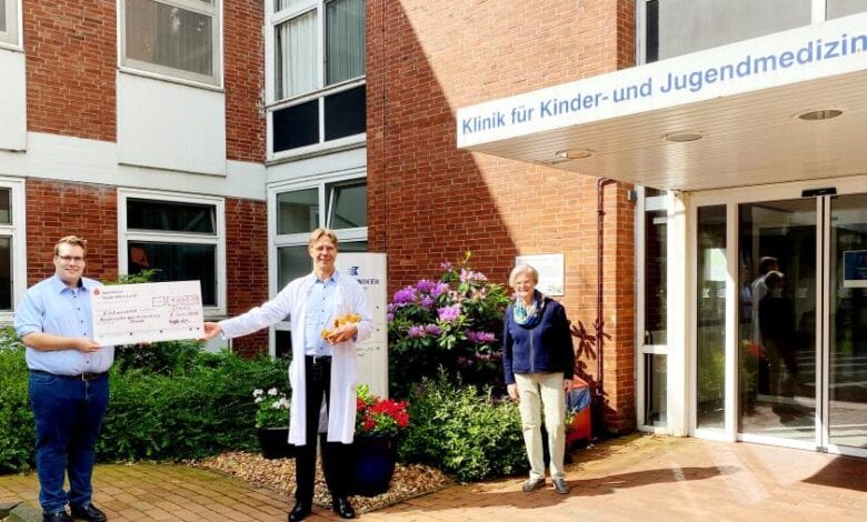 „Bärenstarke“ Spende für den Förderverein der Kinderklinik Stade-Buxtehude