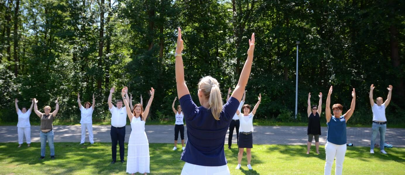 Gesundheitsprävention: Die bewegte Mittagspause im Elbe Klinikum Stade