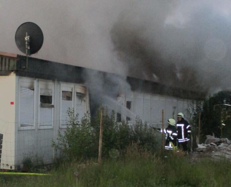 Feuer in Asylunterkunft blieb ohne Verletzte