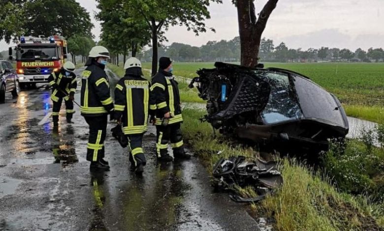 19-jähriger Autofahrer bei Unfall zwischen Ahrensmoor und Ahlerstedt verletzt