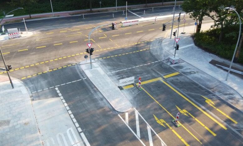 Wichtiger Verkehrsknotenpunkt wieder geöffnet