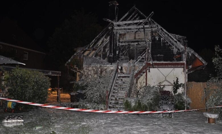 Nach Wohnhausbrand beinahe ein halbe Million Euro Schaden