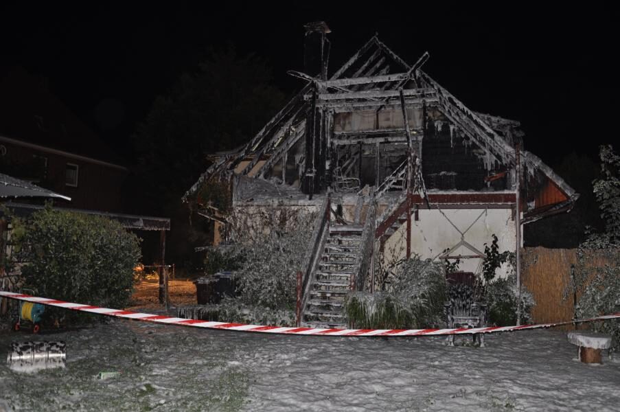 Nach Wohnhausbrand beinahe ein halbe Million Euro Schaden