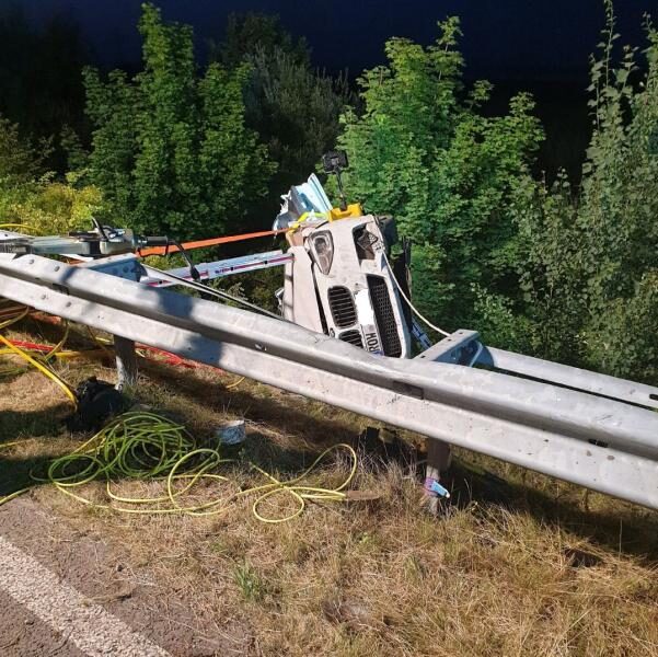 35-jährige Autofahrerin bei Unfall auf der A26 schwer verletzt